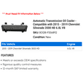 thumbnail image 2 of Automatic Transmission Oil Cooler - Compatible with 2015 - 2019 Chevy Silverado 3500 HD 6.0L V8 2016 2017 2018, 2 of 2
