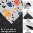 thumbnail image 3 of Pioneer Flower Floral Print Pattern Kitchen Rugs Sets Of 3,Kitchen Runner Rugs Non Skid Washable,Decorative Kitchen Floor Mats for Kitchen,Sink,Laundry,17"x30"+ 17"x47" + 17"x59", 3 of 6