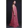 thumbnail image 3 of Bimba Robe de Nuit Imprimée Whydah Rose Oiseau Floral et Paradis pour Femmes Longue à Bretelles Spaghetti Robe Maxi Vêtement de Nuit Robe Petite, 3 of 5