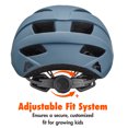 thumbnail image 3 of Ozark Trail Toddler Bike Helmet, Navy Blue, Ages 3+, Size XS, Adjustable Fit, 11 Vents, 3 of 6