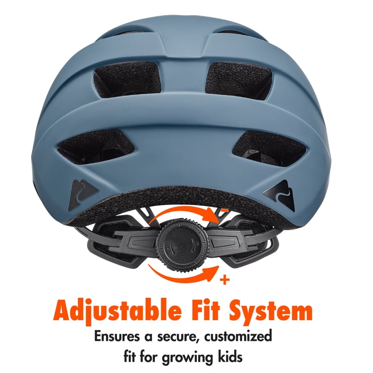 Ozark Trail Toddler Bike Helmet, Navy Blue, Ages 3+, Size XS, Adjustable Fit, 11 Vents Ozark Trail Toddler Bike Helmet, Navy Blue, Ages 3+, Size XS, Adjustable Fit, 11 Vents