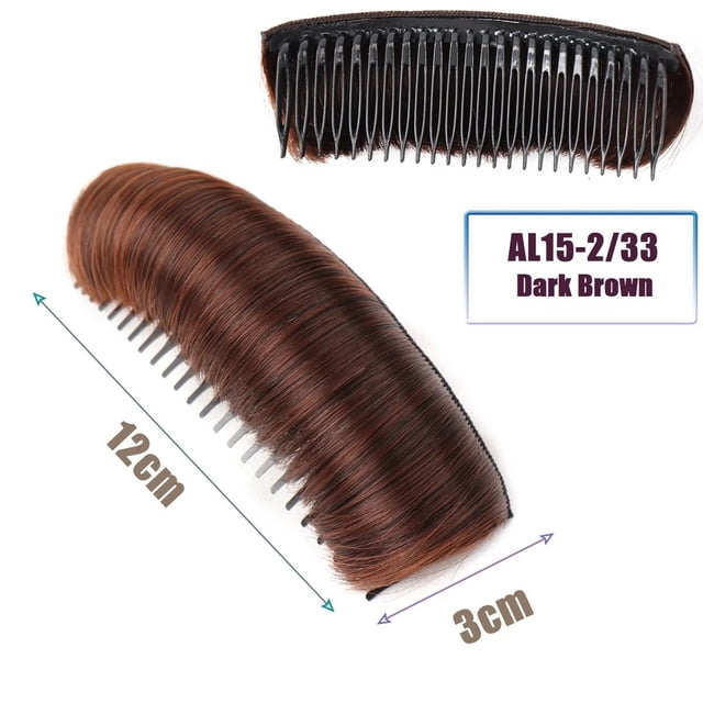 Fiudx Almohadilla para El Cabello, Elegante Cojín de Seda de Alta Temperatura, Fácil de Usar para Diversos Peinados, Diseño Liviano para Mayor Comodidad, Ideal para Bodas, Fiestas y Trabajo, Perfecta