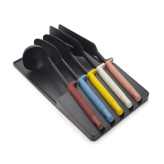 Joseph Joseph Elevate Store 5-Piece Kitchen Utensils Set with in-drawer Storage Tray