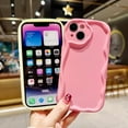 thumbnail image 5 of Compatible with iPhone 13 Cute Kawaii Curly Cream Frame Shape Soft Silicone Shockproof Protective Phone Case Cover for Women Girls Yellow, 5 of 16