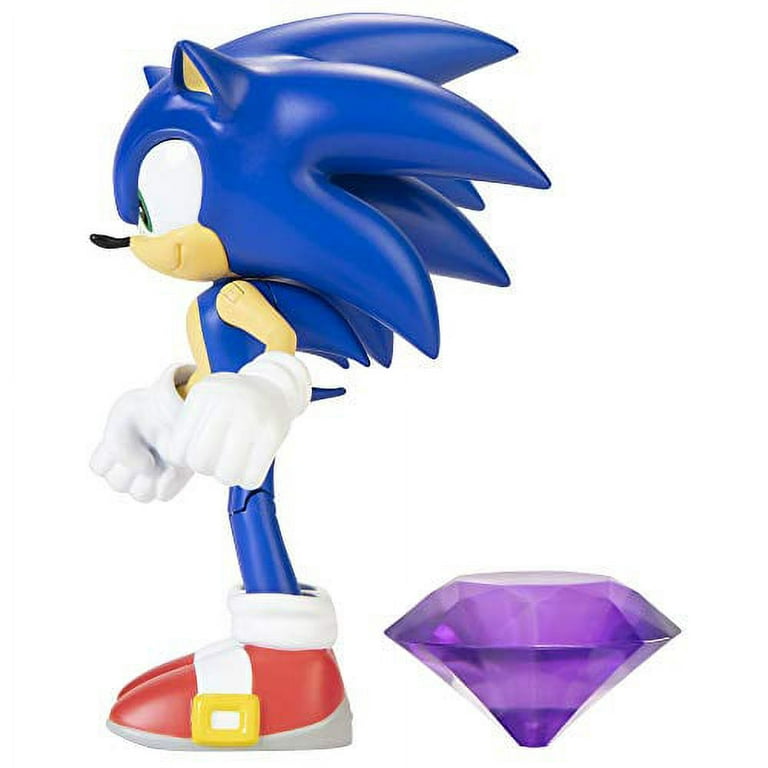 Modern Sonic the Hedgehog with Chaos Emerald