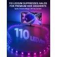 thumbnail image 6 of Soifcik 18ft TV LED Backlight with Screen Sync Sensor, App Control RGB Strip for 75-85" TVs, Game & Movie Color Changing, 6 of 10