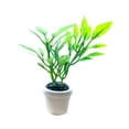 thumbnail image 4 of 1/12 Mini Plants, Mini Dollhouse Flowerpot, Doll House Mini Plant Tiny Bonsai Model Pretend Play Artificial Plantfor Fairy Garden Diorama CUTICAT Casa de muñecas en maceta, 4 of 8