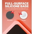 thumbnail image 2 of Glass Gaming Mouse Pad Large 19.3 x 16.5 inch – Tempered Hard Mousepad with Full Silicone Base Glasspad for FPS Gaming, Zero Friction, XL, Black, 2 of 6