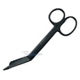 thumbnail image 4 of VR Instrument Supply Lister Bandage Scissors 5.5-Inch All Black One Large Ring Stainless Steel Shears Cut Through Bandages, Dressing, Tape, Gauze, Clothing, 4 of 6