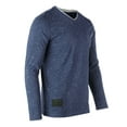 thumbnail image 3 of ZIMEGO Men’s Long Sleeve Athletic Fit V-Neck Activewear T-Shirt, 3 of 6