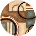 thumbnail image 1 of Well Woven 547863 Tapis Moderne Arcs & Formes, Bleu Clair - 2 Pi 3 Po x 3 Pi 11 Po, 1 of 1