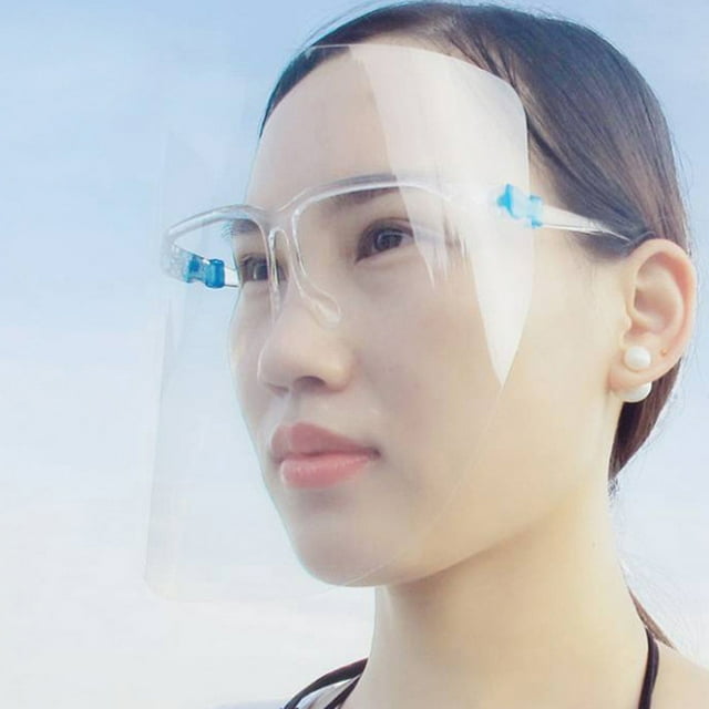 Boyijia Eyes Protection Goggle Transparent Shield Screen Full Face Protection Glasses Eyewear, Transparent