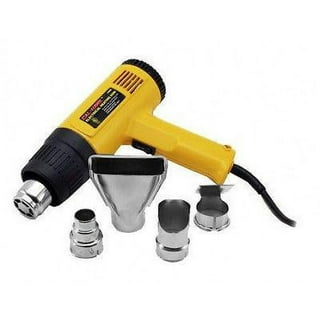 2000W Hot Air Gun Heat Gun Electric Dual Temperature Handheld Heat Shrink  with 4 Nozzles for Removing Paint, Plastic, Stickers, Floor Tiles 