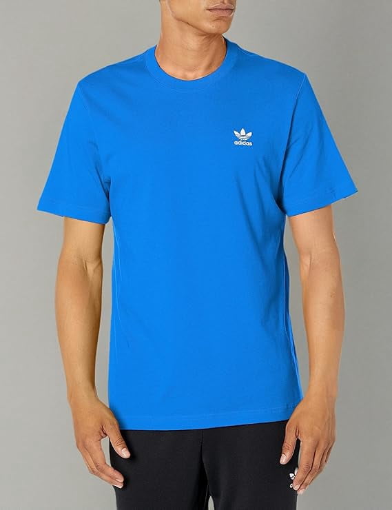 Adidas Originals Mens Adidas Originals Essentials 23 T-Shirt - Mens Blue Bird/White Size M