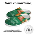 thumbnail image 6 of Kdxio Merry Christmas 2025 Women's Men's Slippers Plush Slip-On House Slipper for Winter Indoor Soft Cushion Non-slip Fluffy Slides Slippers-11, 6 of 7