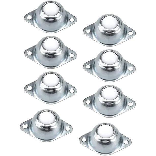 Ruedas para muebles, paquete pequeño de 8 ruedas de bola para muebles, ruedas para armarios, ruedas pequeñas de nailon, ruedas para dispositivo de transferencia o transporte TUNC Sencillez