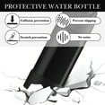 thumbnail image 4 of Linkidea 2 Pack Water Bottle Boot Compatible with Owala FreeSip 16oz, FreeSip Tritan 25oz, Silicone Anti-Slip Bottle Bottom Bumper Protector (Black), 4 of 6