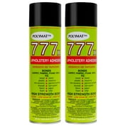 Qty 2 Polymat 777 Spray Adhesive for Acoustic Panels in Home Studio