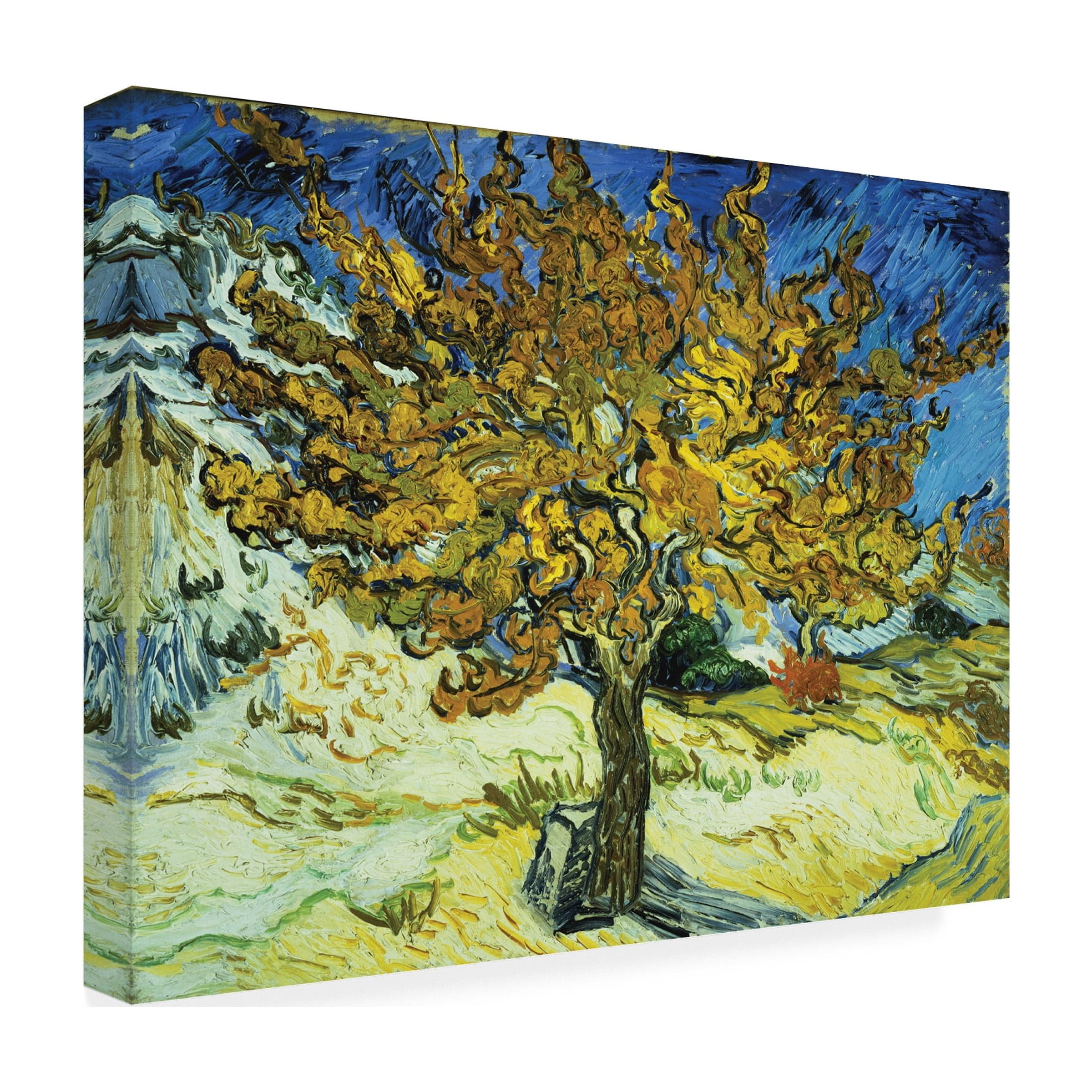Vincent van Gogh 'The Mulberry Tree' Canvas Art