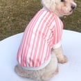 thumbnail image 5 of Fashionable Decorative Dog Shirt - Striped Design Pet Outfits for Daily Life - Ideal for All-Season Wear, 5 of 8