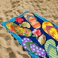 thumbnail image 4 of dinapents Oversized Beach Towel 75x150cm - Absorbent Microfiber Quick-Dry Towel for Swimming, Picnic & Outdoor Activities, 4 of 5