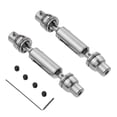 thumbnail image 1 of Eje de transmisión 2 piezas Compatible con WPL B1 B16 B24 B36 C1 C24 C34 JJRC Q60 Q61 Q65 MN 90 RC C Irfora Silver, 1 of 7