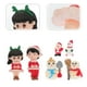 thumbnail image 4 of 6pcs Navidad Mini Muñeco de nieve Resina Adornos Santa Claus DIY Decoración Navidad, 4 of 5