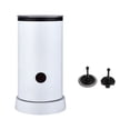 thumbnail image 1 of Espumador de leche eléctrico, vaporizador de leche automático, espumador frío y caliente 4 en 1 - Calentador de leche de 8,4 oz/130 ml, para café con leche, capuchino, macchiato con raspador de silicona, trabajo silencioso, brillar Electrónica, 1 of 5