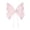 Pink, variant on S SERENABLE Embroidery Butterfly Flower Packaging Valentines Day Decor Floral Packaging Material for Anniversary Thanksgiving Black