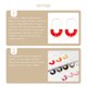 thumbnail image 5 of Qarigey Pendientes colgantes multicolor liso semicírculo acrílico mujer pendiente regalo de aniversario elegante gancho para la oreja boda playa blanco Ropa, zapatos y accesorios Miscelánea Rojo Qarigey AP010380-02, 5 of 6