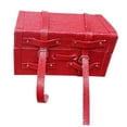 thumbnail image 2 of Dollhouse Mini Suitcase 1/12 Scale Doll Accessories Toy for Micro Landscape Red, 2 of 8