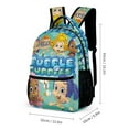 thumbnail image 2 of BUBBLE GUPPIES Backpacks Bookbag Casual Daypack Backpacks for Travel Work Camping Office, 2 of 8