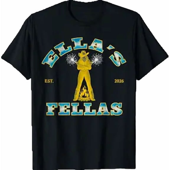 Ellas Fellas Vintage Matching Squad for Men Women T-Shirt