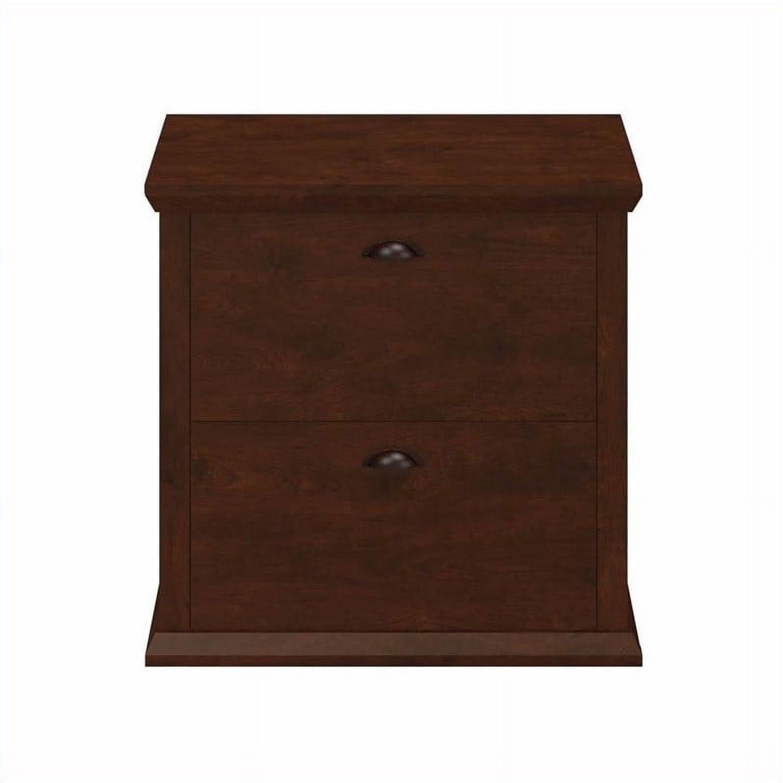 Scranton & Co 2 Drawer Lateral File Cabinet in Antique Cherry - image 3 of 5