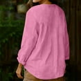 thumbnail image 4 of Neewe Womens Long Sleeve Shirts Casual Summer Fashion Ladie Tops Loose Fit Spring Lightweight Clothes Beach Vacation, 4 of 7