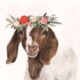 thumbnail image 2 of Garden Goat II by Victoria Borges, Canvas Wall Art, 12W x 12H, 2 of 2