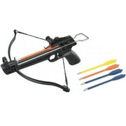 ManKung Pistol Crossbow with 5 Bolt (Black)