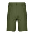 thumbnail image 4 of Lullu Boys Cotton Linen Shorts Casual Solid Color Breathable Shorts, Sizes 4-13, 4 of 6