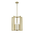 thumbnail image 2 of Warm Brass Five Light Pendant from the Benson Collection, 2 of 6