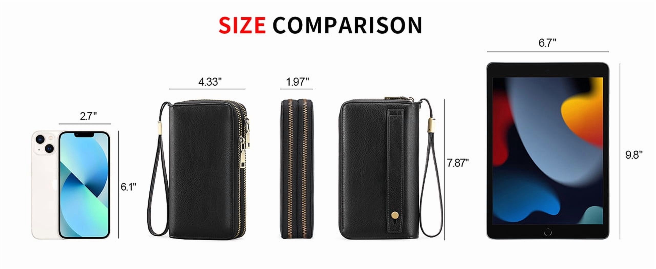 Falan Mule Women's Leather Clutch Wallet with RFID Blocking photo 8
