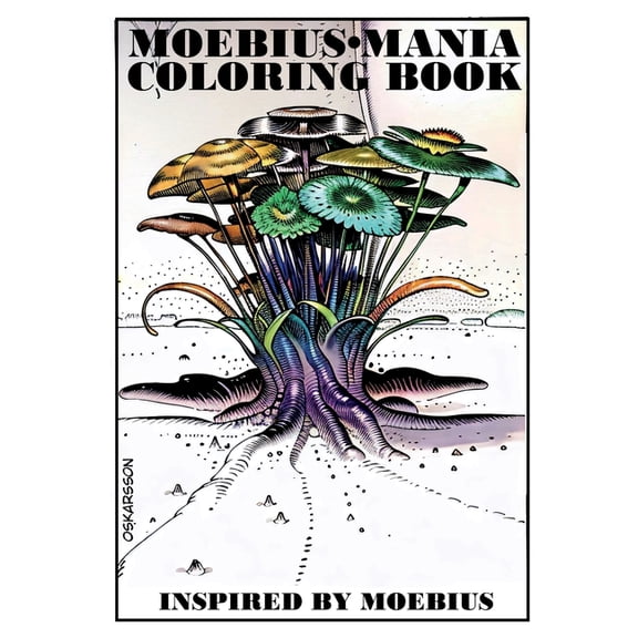 Moebius Mania Coloring Book, (Paperback)
