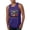 Purple, variant on Wild Bobby Ford Mustang Untamed Spirit Mens Cars and Trucks Men Tank Top