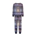 thumbnail image 5 of Halloween Family Matching Pajamas Sets, Halloween Fall Holiday PJS Loungewear, Halloween Soft Relaxing Matching Pjs Set Indoor for Spooky Halloween Seasonal Casual Daily Rest Home, 5 of 7