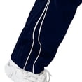 thumbnail image 5 of Uwinwear Men's Parachute Sweatpants,Y2k Baggy Track Pants with Pockets,Outdoor Drawstring Wide Leg Casual Trousers Streetwear,Navy,S, 5 of 7