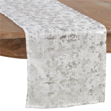 

Saro Lifestyle 1385.S1572B 15 x 72 in. Foil Print Design Table Runner