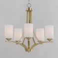 thumbnail image 2 of 20035SWSBR Maxim Lighting Deven - 5 Light Chandelier In Modern Style-23 Inches Tall and 24 Inches Wide-Satin Brass Finish    -Traditional Installation, 2 of 5