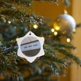 thumbnail image 7 of 3drose, Season Tickets Marquee Theater, 3 inch Snowflake Porcelain Ornament, 7 of 7