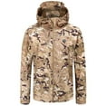 thumbnail image 2 of skpabo Heated Body Warmer Mens Camo Heated Jacket Zip Up USB Charging Electric Camouflage Heated Coat with 3 Heating Zones Winter Warm Heated Clothing (No Battery), 2 of 5