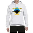 thumbnail image 2 of The Ghost Of Kyiv Unisex Graphic Hoodie Sweatshirt, White, XX-Large, 2 of 4