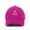 Fuscha, variant on Triangle Korean Letter J Baseball Cap Embroidered Cotton Adjustable Dad Hat Burgundy